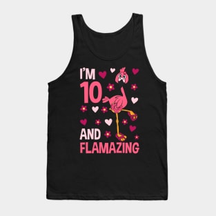 I'm 10 and Flamazing Flamingo Tank Top